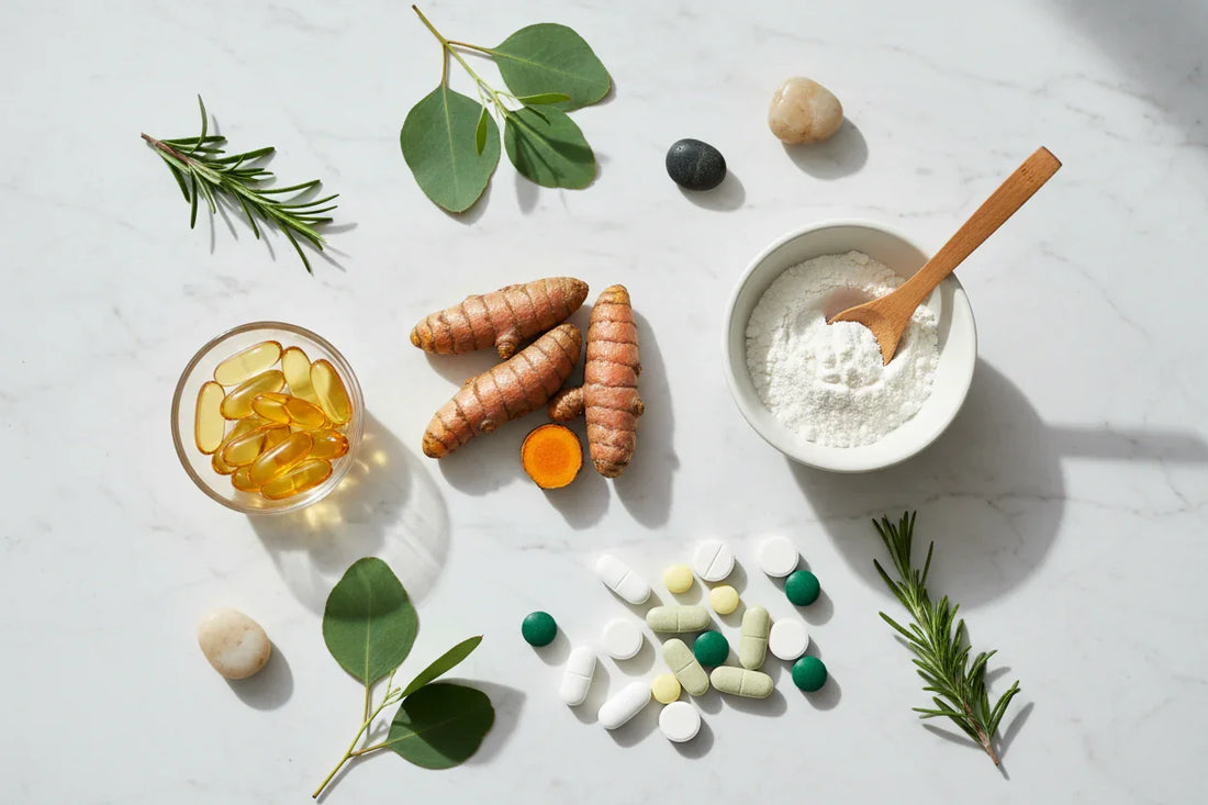4 Essential Supplements for Pain Relief, Inflammation & Mood Support