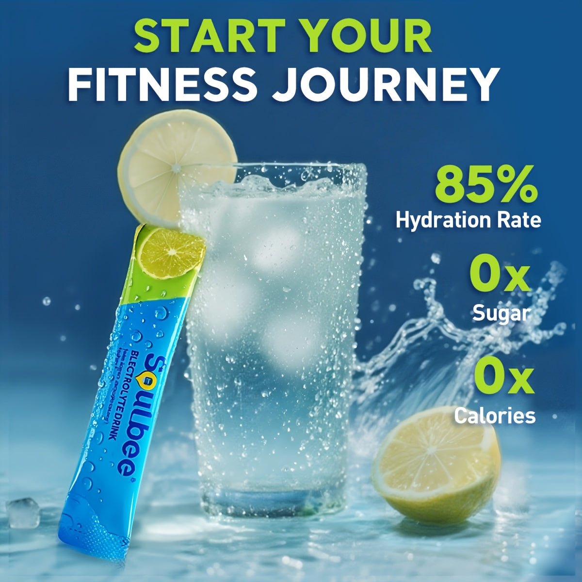 30-Pack Zero Sugar Electrolyte Sports Drink - Natural Fruit Flavors (Strawberry, Orange, Grape, Blueberry, Raspberry) - High-Efficiency Hydration with Potassium, Magnesium & Sodium - No Artificial Sweeteners, No Artificial Co