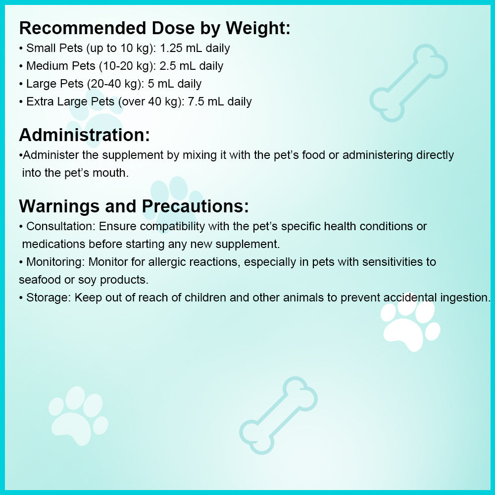 Joint Nutritional Supplement Oil – 120mL