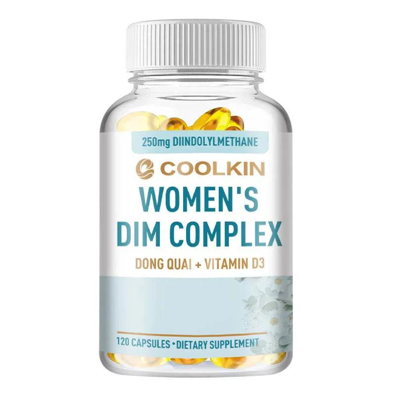 DIM Supplements for Women - Hormone Balance, Promotes Estrogen Metabolism, Menopausal Support, Antioxidant - 120 Capsules