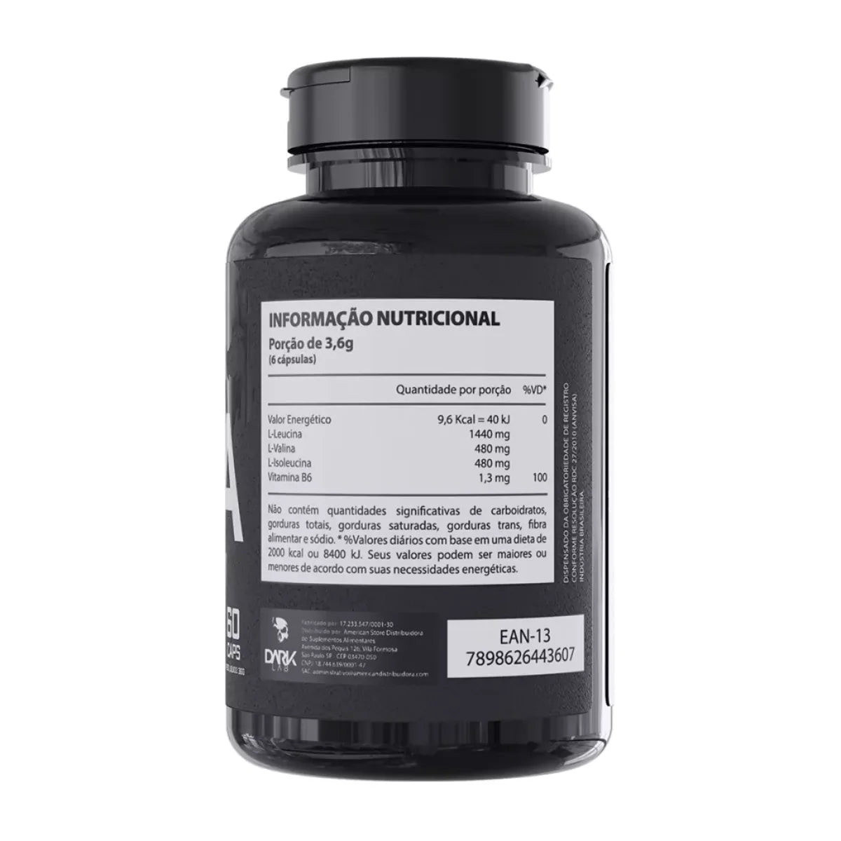 DARK LAB - BCAA 3:1:1 60 Capsules