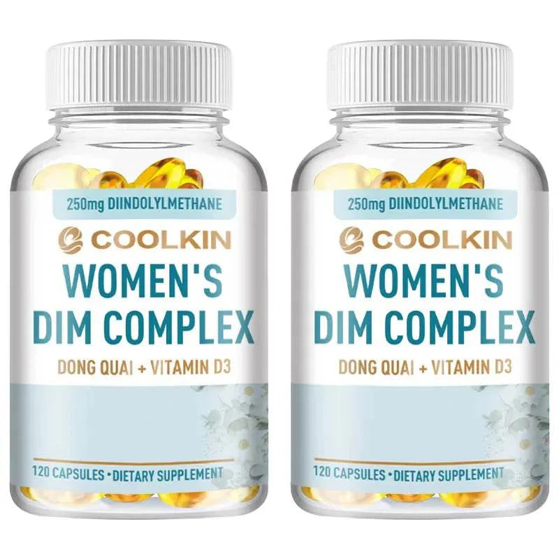 DIM Supplements for Women - Hormone Balance, Promotes Estrogen Metabolism, Menopausal Support, Antioxidant - 120 Capsules