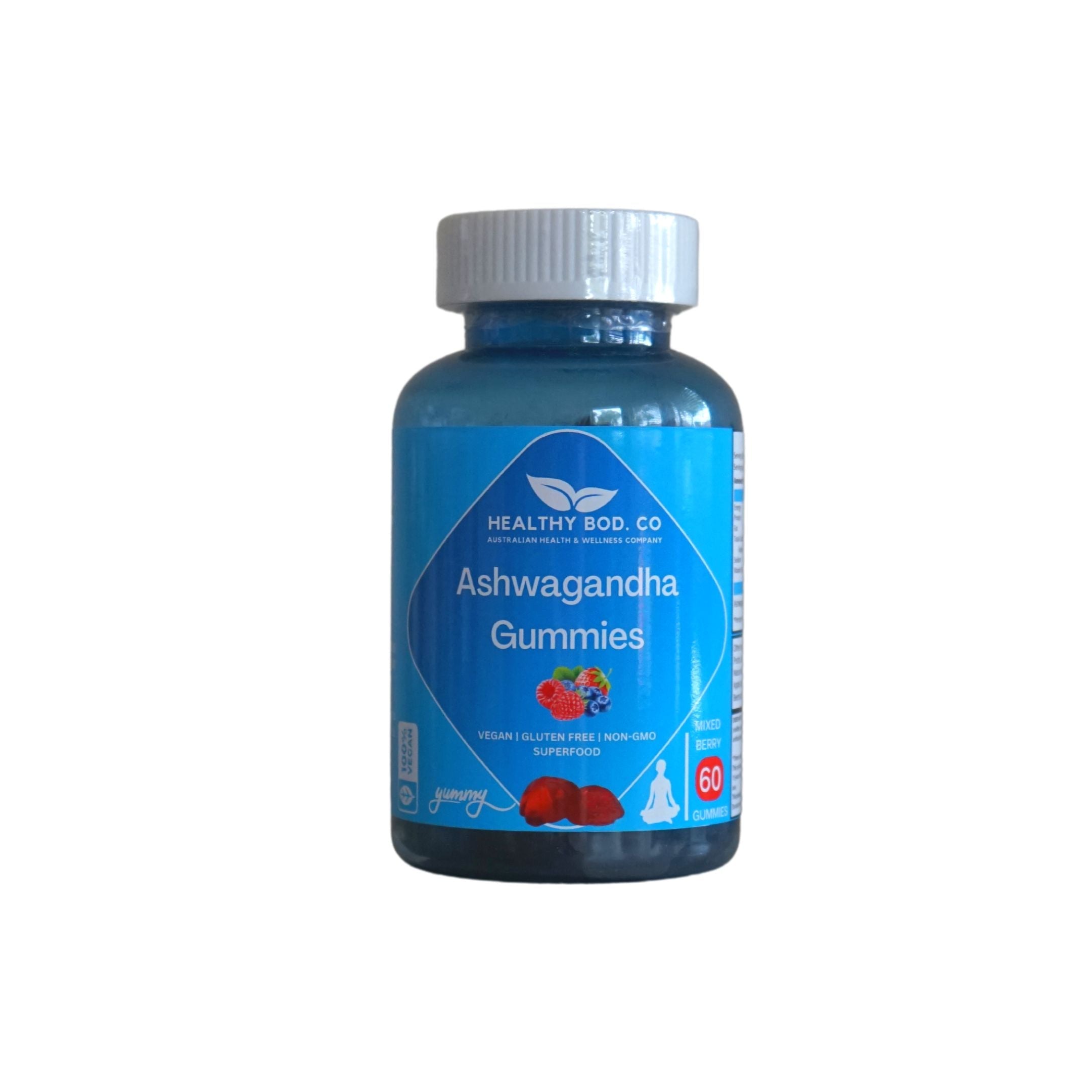 Ashwagandha Gummies 60 per bottle | SuperFood Gummies Supplement
