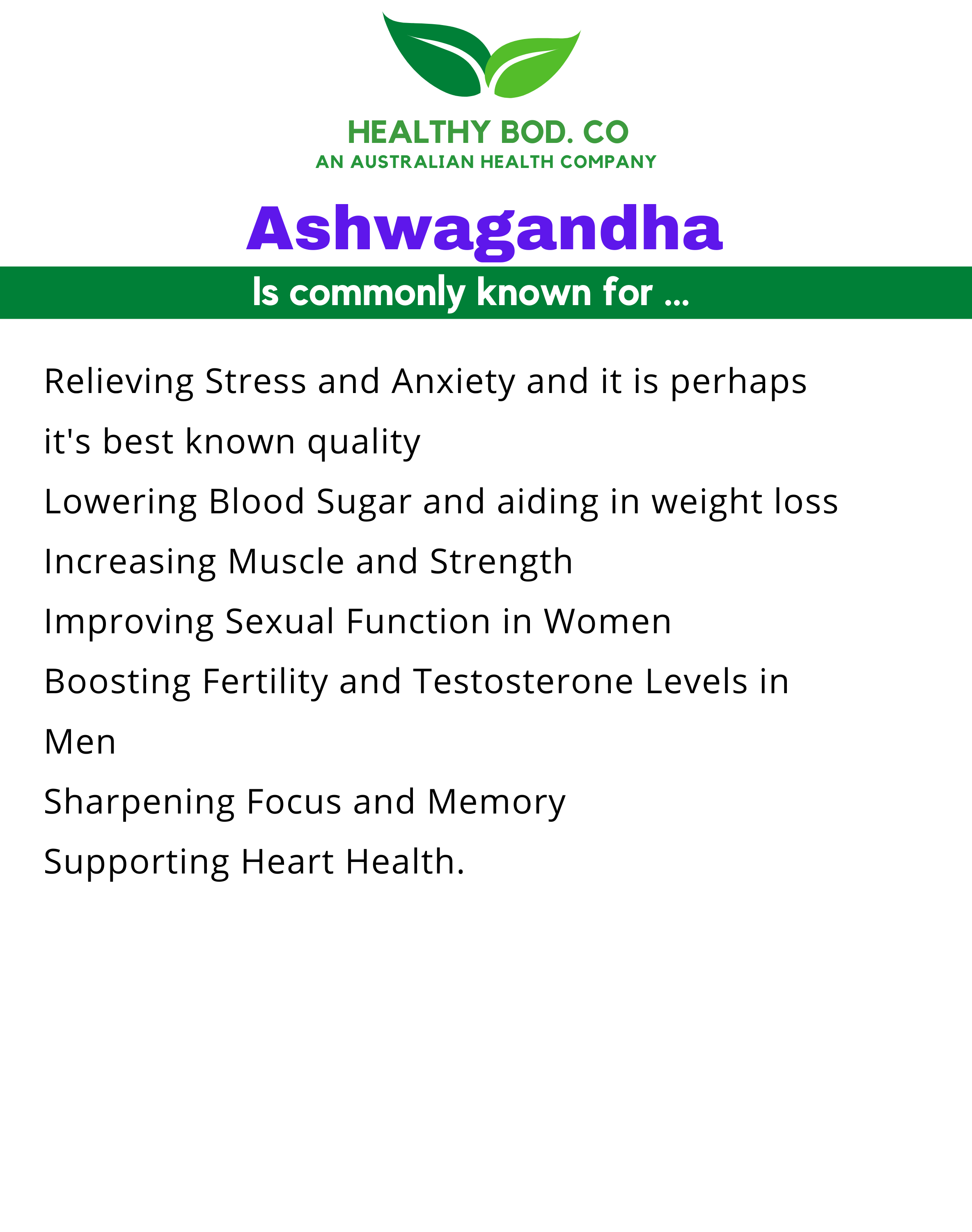 Ashwagandha Gummies 60 per bottle | SuperFood Gummies Supplement