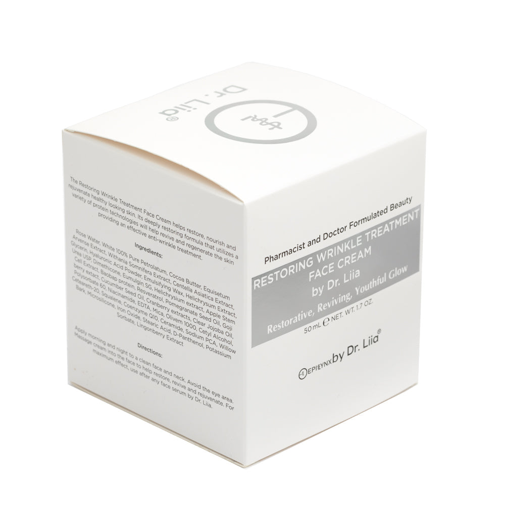 Restoring Wrinkle Treatment Face Cream – Vegan, Hypoallergenic,