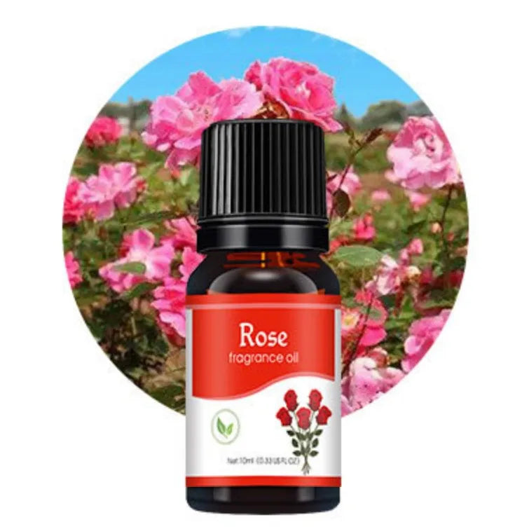 Aromatherapy Essential Oils Water Soluble Oil Diffuser Aromatherapy - Rose, Lavender,Lemon, Peppermint, Lemongrass, sandalwood,