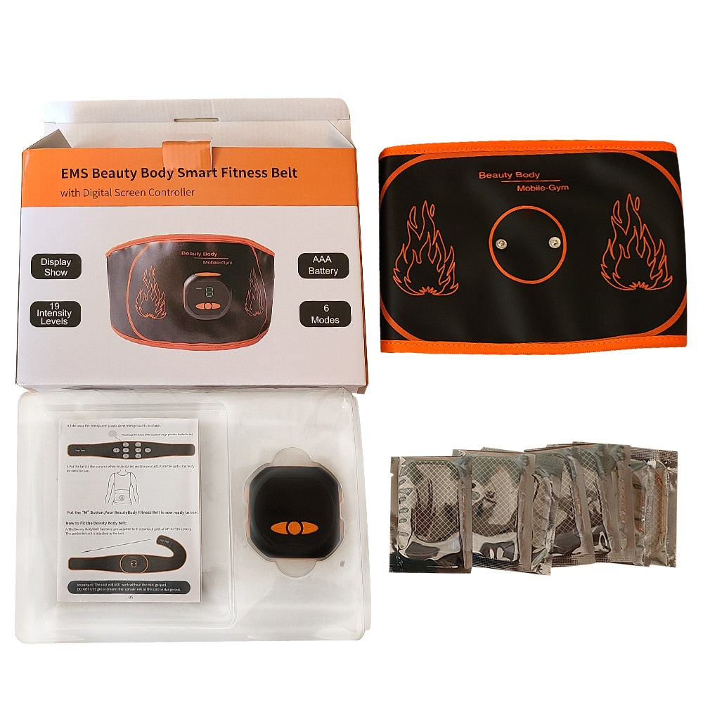 EMS Massage Belt Fitness Slimming Electrical Belly Muscle Stimulator