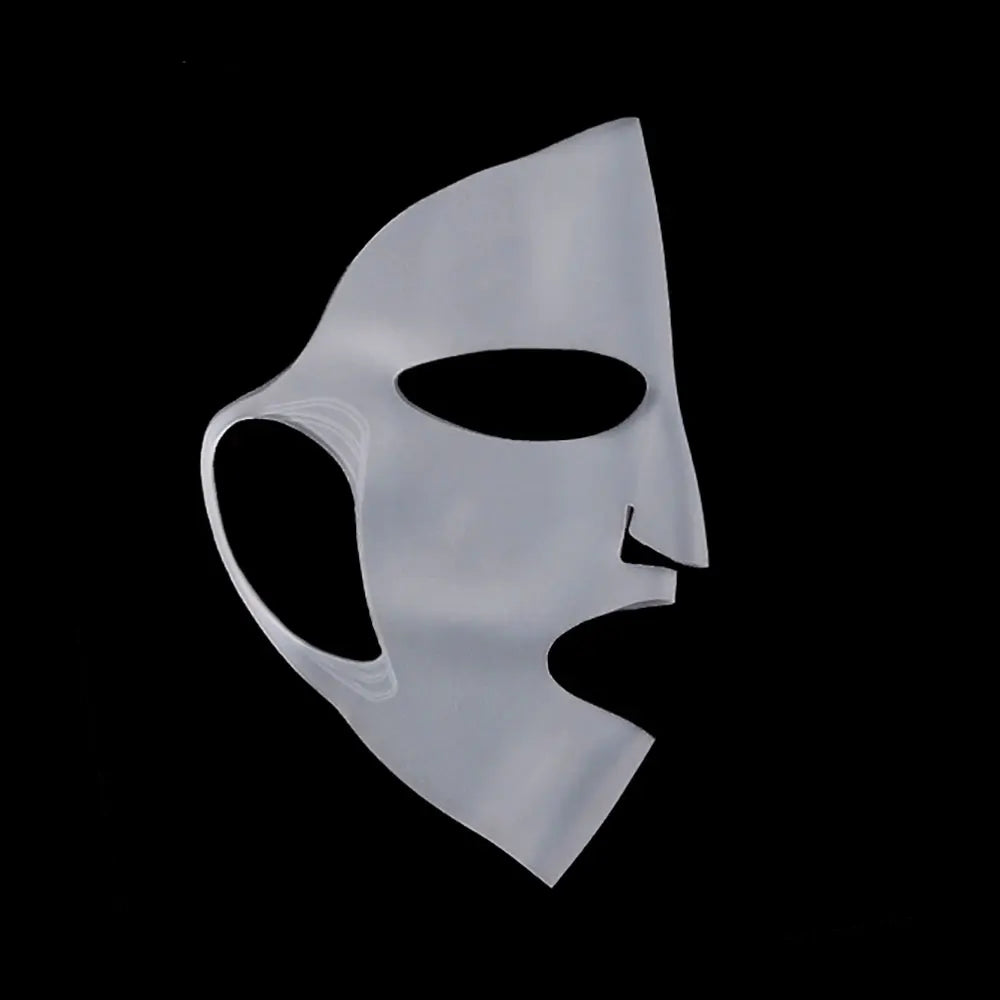 Silicone world Silicone Face Mask Reusable Moisturizing Lifting Firming Anti Wrinkle Face Firming Gel Sheet Mask Skin Care - Path to Self-Improvement