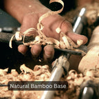 Mt Fuji Portable | Waterless Essential Oil Diffuser | Bamboo and Glass