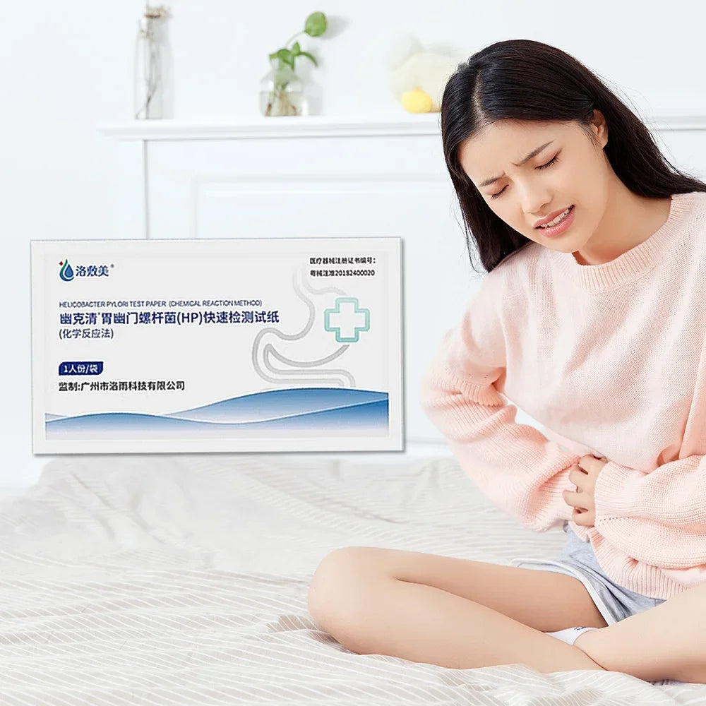 Helicobacter Pylori Detection Oral Saliva Self Test Stomach Pain Gastritis Measure Rapid Accuracy Physical Health Testing - Path to Self-Improvement