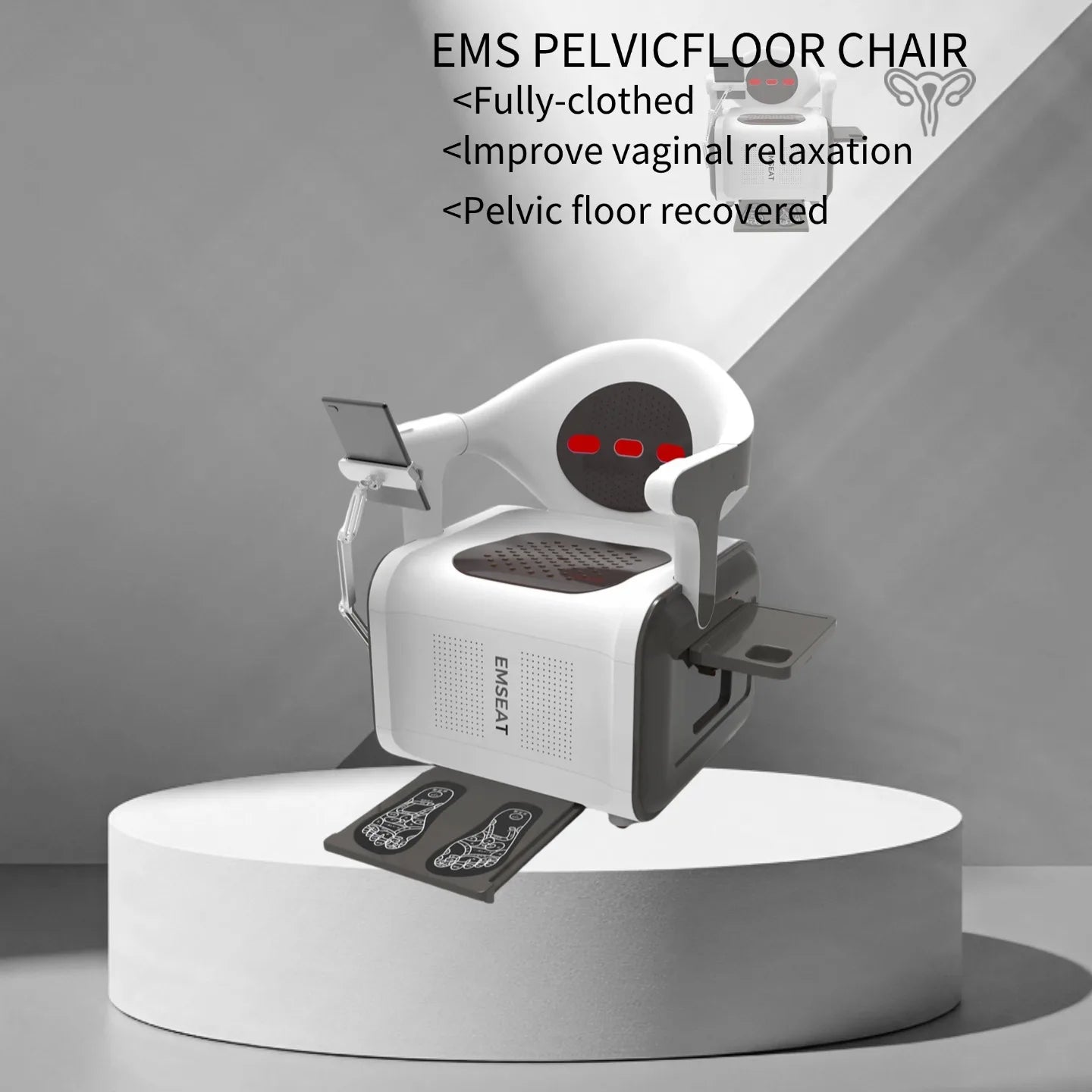 Pelvic Floor Restoration Chair EMS Machine for Urinary Leakage Strengthening Pelvic Muscles Fitness Rehabilitation Equipment - Path to Self-Improvement