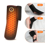 Wireless Ankle Heating Pad Electric Vibration Massage Heated Foot Hand Wrap for Wrist Ankle Rechargeable Heating Wristband Brace - Path to Self-Improvement
