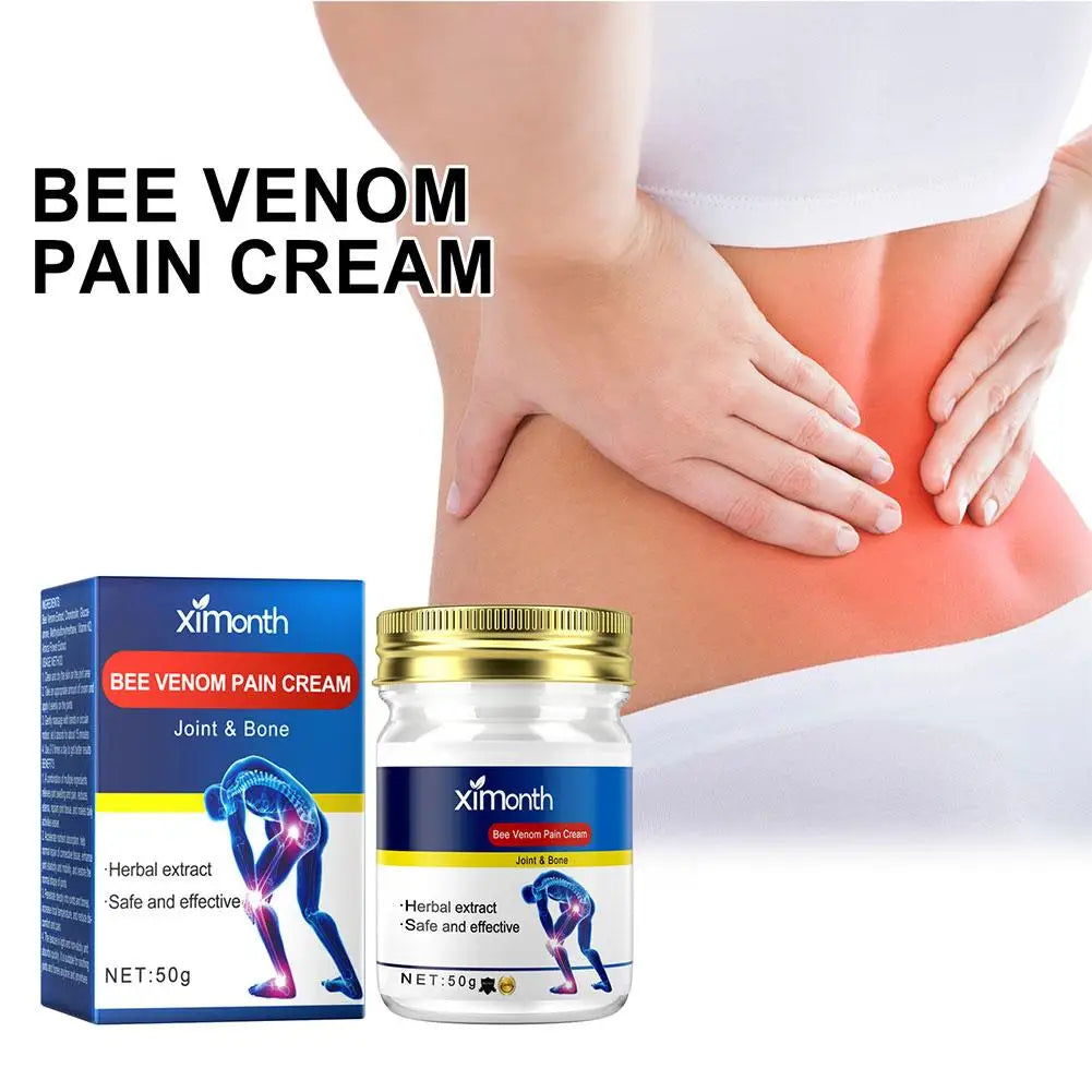 3pcs Bee Joint Pain Care Cream Relieve Lumbar and Knee Muscle Soreness Tratamiento Arthritis Sciatica Health Care - Path to Self-Improvement