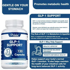 GLP-1 Support - Supplement for Metabolic & Energy, For Gut & Digestive Health