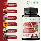 Berberine Capsules - Supports Immune Function, Promotes Cardiovascular Health, Energy Metabolism, and Improves Digestion