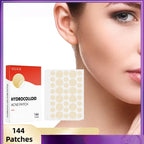 144 Patches Hydrocolloid Acne Pimple Patch Round Shape for Covering Zits and Blemishes - Path to Self-Improvement