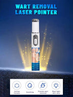 Quick and painless removal of warts, the latest generation blue light laser pen, hot-selling package - Path to Self-Improvement