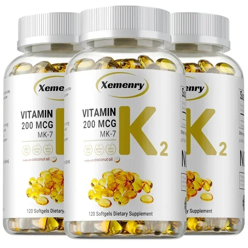 Vitamin K2 MK-7 Supplement - Supports Immune Function, Joint & Heart Health, Superior Absorption, Boosts Energy, Non-GMO - Path to Self-Improvement