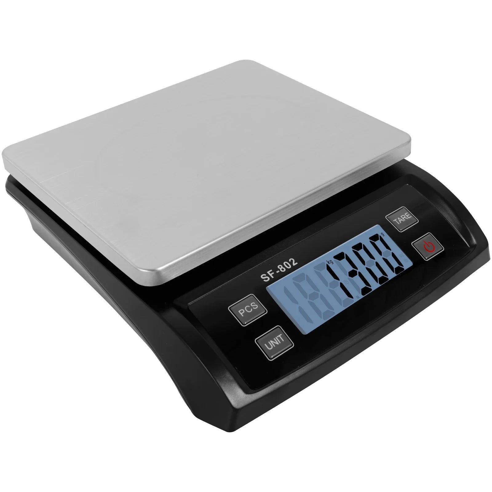30kg/66lb Food Scale Multifunctional Digital Kitchen Scale with LCD Display and Stainless Steel Cover for Baking Cooking