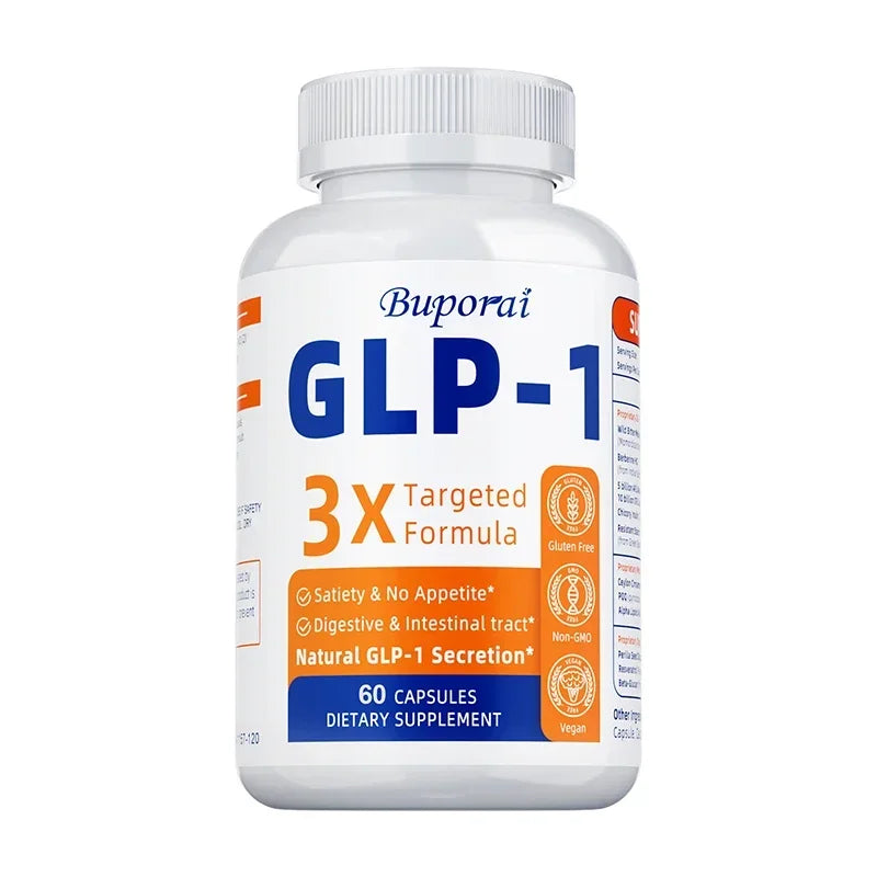 GLP-1 Supplement - Helps Reduce Weight and Bloating, Promotes Digestion and Gut Health, and Increases Satiety