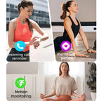 New Health Smart Bracelet Men Women Fitness Sports Band Stress Test HRV Monitor Waterproof Pedometer Smart Watch for Android iOS - Path to Self-Improvement