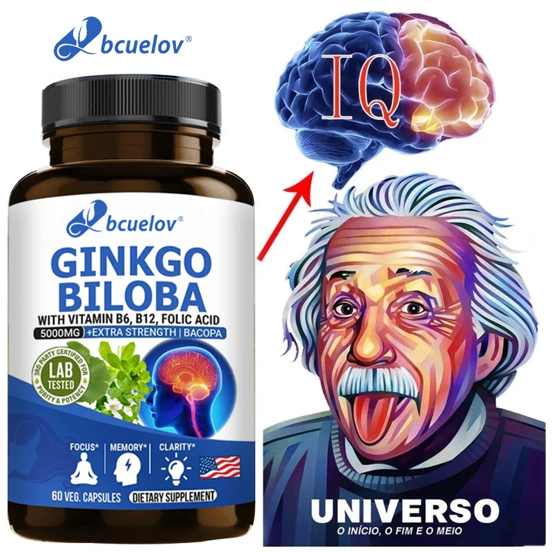 Advanced Nootropic Brain Booster Supplement  Improves Memory,Enhances Focus,Boost