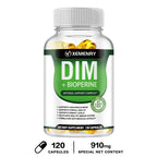 DIM Supplement - Contains Piperine To Promote Lean Muscle Mass and Support Digestive Health
