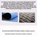 Chamois Yoga Mat Collapsible Portable Suede Yoga Towel Dance Movement Fitness Jump Rope Non-slip Floor Mat Exercise Mat  Gym Mat - Path to Self-Improvement