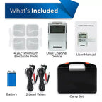 EMS TENS Unit Machine EMS Electric Muscle Therapy Stimulator Physiotherapy Pulse Electric Massage Device Back Body Neck Massager