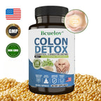 Colon Cleanser Detox Supplement - Bowel Cleansing & Probiotics - Natural Digestion, Constipation & Bowel Relief, Bowel Health