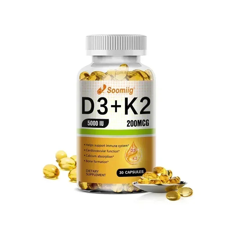Vitamin K2 MK-7 Supplement - Supports Immune Function, Joint & Heart Health, Superior Absorption, Boosts Energy, Non-GMO - Path to Self-Improvement