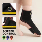 Wireless Ankle Heating Pad Electric Vibration Massage Heated Foot Hand Wrap for Wrist Ankle Rechargeable Heating Wristband Brace - Path to Self-Improvement