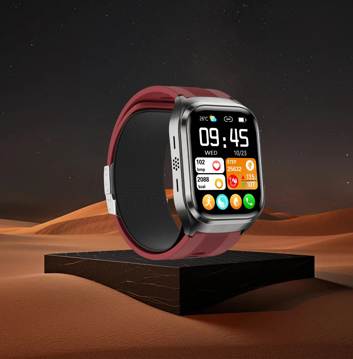 NEW Air Pump Airbag Blood Pressure Accurate Diagnosis Smart Watch ECG Temp Blood Fat Uric Acid Men Three High Monitor Smartwatch - Path to Self-Improvement