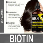 Biotin Hair Essential Oil - Pure Liquid Vitamins, Care Hair, Rejuvenating Hair - Unisex - Path to Self-Improvement
