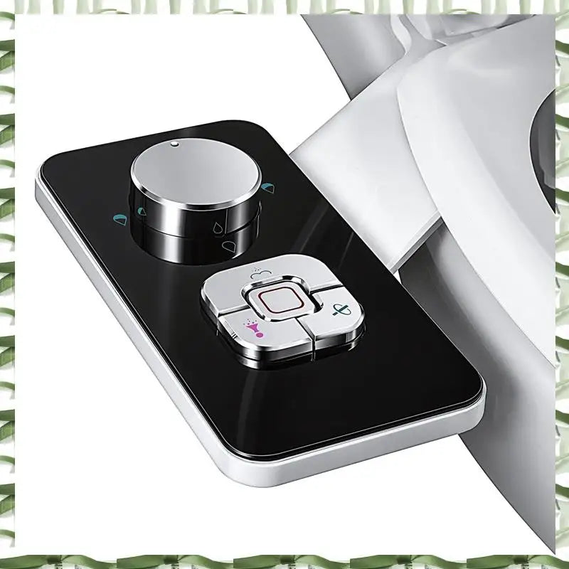 Bidet Attachment Non-Electric Bidet Toilet Seat Sprayer With Pressure Controls Dual Nozzles For Frontal Rear Wash B