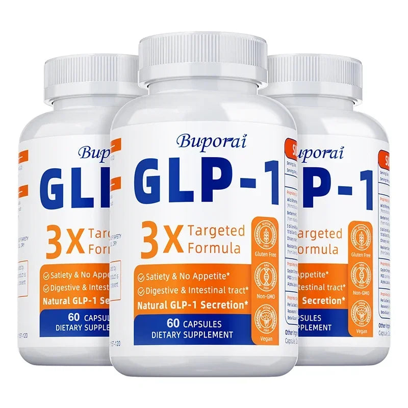 GLP-1 Supplement - Helps Reduce Weight and Bloating, Promotes Digestion and Gut Health, and Increases Satiety