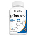 L-Theanine 200 Mg, Extra Strength Theanine Supplement – Focus and Relaxation Support, Improved Sleep, Non-GMO and Gluten-Free