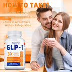 GLP-1 Supplement - Promote Metabolism, Support Intestinal and Digestive Health, Efficient Absorption, Anti-oxidation