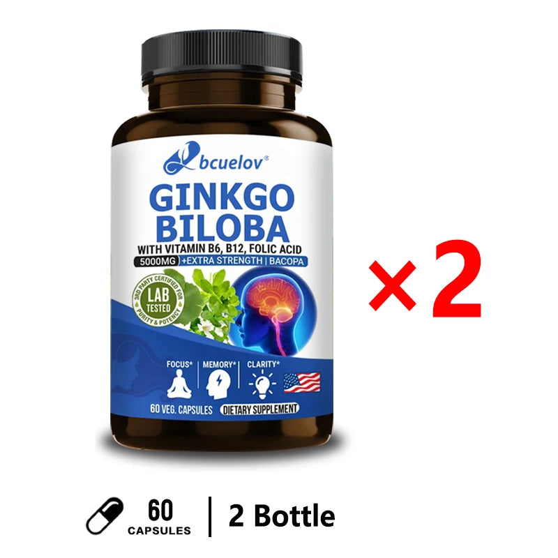 Advanced Nootropic Brain Booster Supplement  Improves Memory,Enhances Focus,Boost