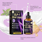 30ml GLP-1 Oral Liquid GLP 1 Peptide Complex Serum Weight Loss Supplements Natural Advanced Body Care Liquids Drops For Women