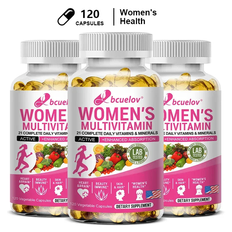Multivitamin Mineral Supplement Antioxidant, Improved Nutrient Absorption Heart Health Natural Energy Support Multivitamin - Path to Self-Improvement