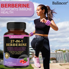 Berberine Dietary Supplement - with Ceylon Cinnamon,Metabolism, Healthy Weight Management, Circulatory Health,Immune System