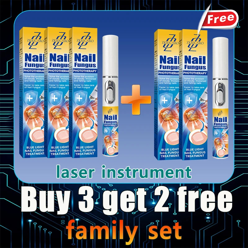 2025 Hot Sellers: Nail Cleaning Tools, Blue Light Laser Tools Root Repair Upgraded to Second Generation - Path to Self-Improvement