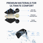 Fit Sciatica/Patella Pain Relief Devices:  – Sciatic Nerve Brace with Dual Pressure Pads Targeted Compression for maximum Relief - Path to Self-Improvement