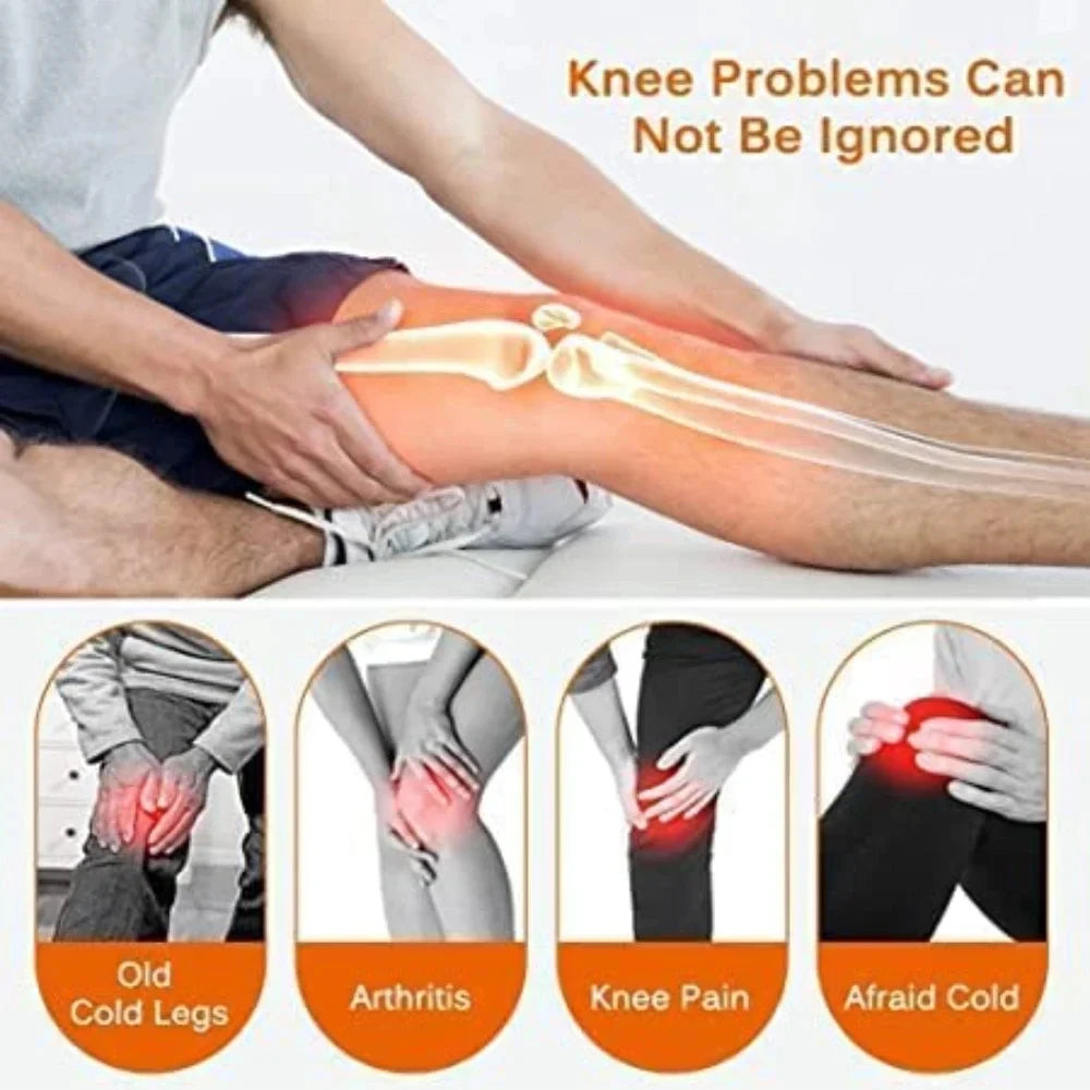 Knee Patella Massage Protector Magnetic Therapy Knee Pad Support Anti Arthritis Rheumatoid Pain Relief Muscle Pain And Spasms