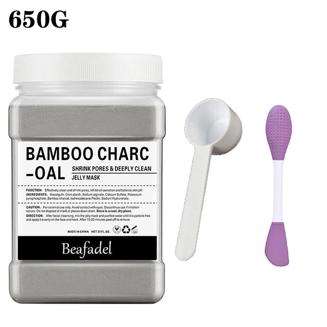 650g/200g Hydro Soft Jelly Mask Powder DIY  jelly Masks Peel Off Hyaluronic Acid Facial Skin Care Rose Mask For Face