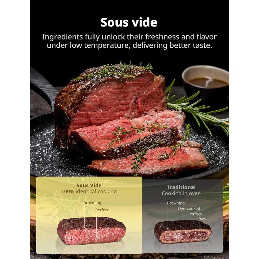 7-in-1 Small Electric Pressure Cooker with Slow Cooker Steamer Saute Sous Vide Warmer and Multi-Cooking Functions for Home Kitc