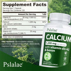Calcium Supplement - Heart & Immune Function, Regulates Calcium Absorption, Supports Healthy Bone