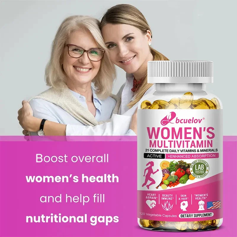 Multivitamin Mineral Supplement Antioxidant, Improved Nutrient Absorption Heart Health Natural Energy Support Multivitamin - Path to Self-Improvement