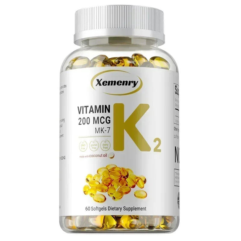 Vitamin K2 MK-7 Supplement - Supports Immune Function, Joint & Heart Health, Superior Absorption, Boosts Energy, Non-GMO - Path to Self-Improvement